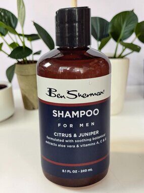 Ben Sherman Shampoo For Men Citrus & Juniper 8.1 OZ - 240 mL